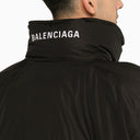 Balenciaga Balenciaga Black Nylon Wrap Parka