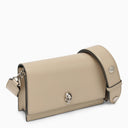 Alexander Mc Queen Small Beige Skull Bag
