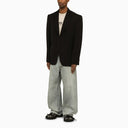 Balenciaga Black Wool Single Breasted Jacket