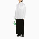 Balenciaga zwarte wol lange rok