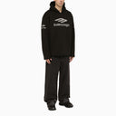 Balenciaga Icon 3 B Sport Hoodie Black