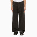 Balenciaga Black Washed Skiwear Jeans