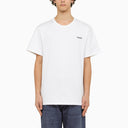 Alexander Mc Queen White T Shirt With Logo Embroidery