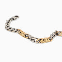 Alexander Mc Queen Seal Logo Chain Bracelet Silver/Gold