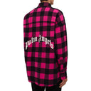 Palm Angels flanel katoenen blend shirt