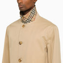 Trench di tela di cotone Burberry Honey
