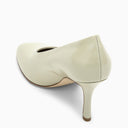 Burberry Leather Decolleté Baby Beige