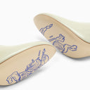 Burberry Leather Decolleté Baby Beige