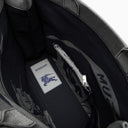 Burberry Medium Grey Canvas Tote Bag With Logo