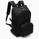 Burberry Backpack In Black Jacquard Check