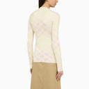 Burberry Check Pattern Wool Sweater