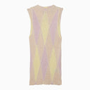 Burberry Argyle Sweater In Silk And Cotton