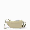 Burberry Small Shield Light Green Leather Bag