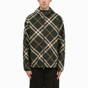 Burberry Check Pattern Hooded Jacket