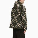 Burberry Check Pattern Hooded Jacket