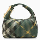 Burberry Peg Mini Green Duffle Bag