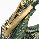 Burberry Peg Mini Green Duffle Bag