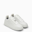 Burberry Box White Leather Trainer