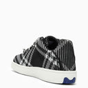 Burberry Black/White Check Pattern Box Sneaker