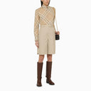 Burberry Check Pattern Cotton Shirt