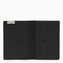 Burberry Black in pelle nera B Casella di carta taglio