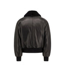Ami Paris Ami Paris Leather Bomber Jacket