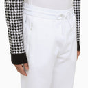 7 Moncler X Frgmt White Jogging Trousers - Balardi