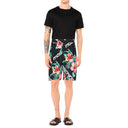 Moschino Couture Floral Print Silk Shorts