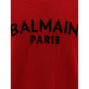 Balmain Logo Wollpullover