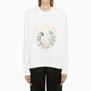 Casablanca Embroidered Cotton Sweatshirt
