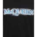 Maglietta del logo Alexander McQueen