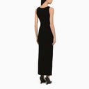 Khaite Black Evelyn Long Dress