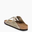 Birkenstock Taupe Suede Arizona Slide