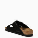 Birkenstock Taupe Suede Arizona Slide