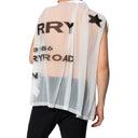 Burberry Horseferry Print Mesh Tank Top