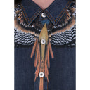 Marcelo Burlon County Of Milan Marcelo Burlon Grizzy Wings Denim Shirt