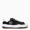 Maison mihara yasuhiro tela nera blakey sneaker top bassi