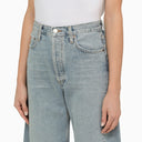 Agolde Light Blue Denim Balloon Jeans
