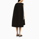 Marni Black Cotton Cocoon Dress