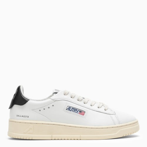 Autry White/Black Leather Dallas Sneakers - Balardi