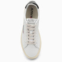 Autry White/Black Leather Dallas Sneakers - Balardi