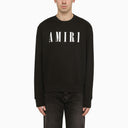 Amiri Black Crewneck Sweatshirt With Logo