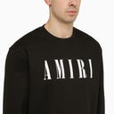 Amiri Black Crewneck Sweatshirt With Logo