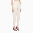 Art Essay Ivory Coloured Cashmere Joggers - Balardi