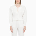 Art Essay White Knitted Cardigan White Knitted Cardigan - Balardi