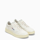 Autry White Cream Leather Medalist Sneakers - Balardi