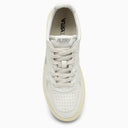 Autry White Cream Leather Medalist Sneakers - Balardi