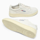 Autry White Cream Leather Medalist Sneakers - Balardi