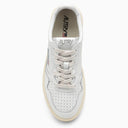 Autry White Leather Medalist Sneakers