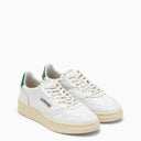 Autry White/Green Leather Medalist Sneakers